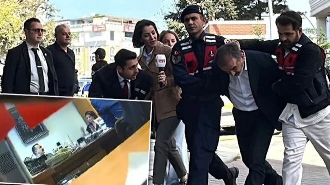 Savcıyı tehdit eden sanıklar hakim karşısında
