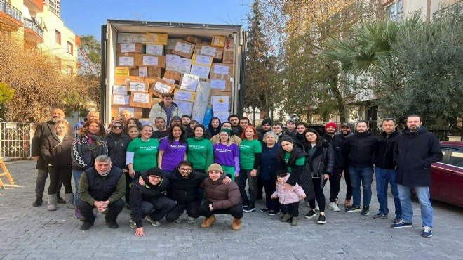 Sayra ve Çınar Vakfıı'ndan bölgeye yardım eli