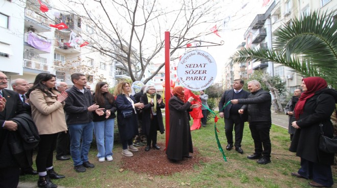 Sedat Özer ismi Karşıyaka'da yaşayacak