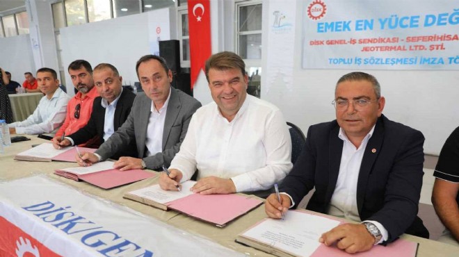 Seferihisar Belediyesi nde taban maaş 47 bin TL oldu