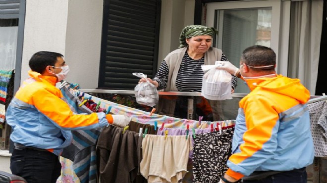 Seferihisar Belediyesi yaşlıların yanında!