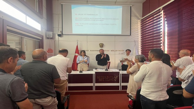 Seferihisar da ateş savaşçılarına alkış!