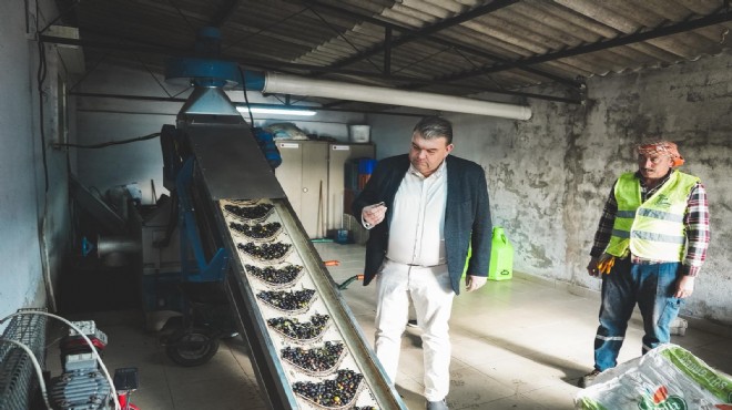 Seferihisar da belediye üreticiye can suyu oluyor