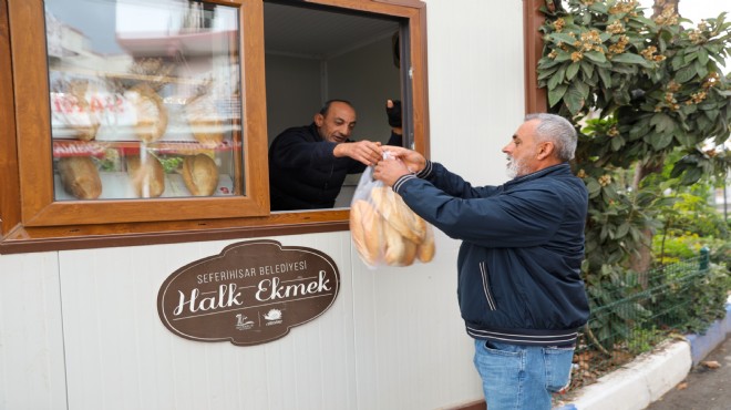 Seferihisar da ekmek 10 TL!
