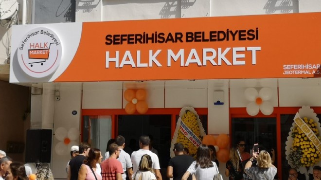 Seferihisar'da örnek proje: Halk market