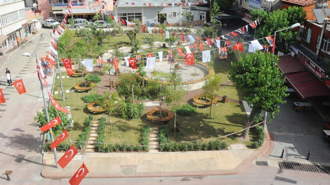 Seferihisar merkezine 'nefes': Bina gitti park geldi!