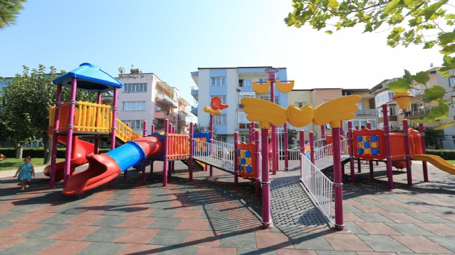 Selçuk'ta bir ilk: Engelsiz park!