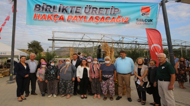 Selçuk'ta büyük tarım buluşması: Sengel ve CHP üst yönetiminden çarpıcı mesajlar!
