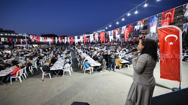 Selçuk’ta dayanışma sofrası kuruldu