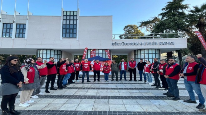 Sendikanın eyleminde 3’üncü gün: ‘Bizi çekmek istedikleri oyuna düşmeyeceğiz
