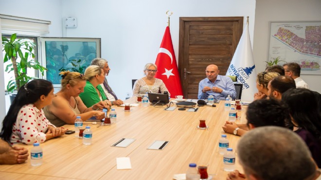 Soyer Konak Muhtarlar Derneği'ni ağırladı