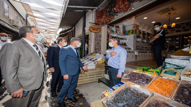 Soyer'den Havra Sokağı mesaisi: Kemeraltı'nı dünya vitrinine koyacağız!