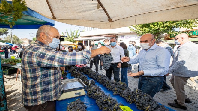 Soyer den  Sakin Şehir  mesaisi: Pazar gezdi, projeleri inceledi, açılışa katıldı!