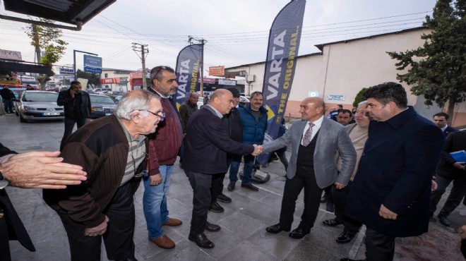 Soyer den sanayi sitesi mesaisi:  Dönüşüm  güvencesi ve  DPT  çıkışı!