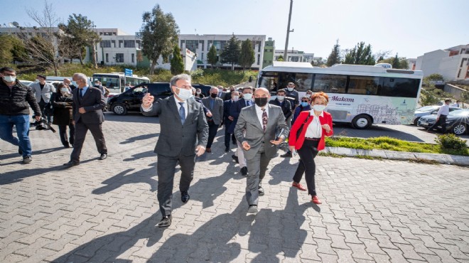 Soyer den  seyyar makam la Bornova çıkarması,  su parkı  müjdesi!