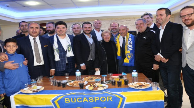 Soyer ve Kılıç tan Bucaspor a ziyaret: Tedavi reçetesi ve alt yapı vaadi