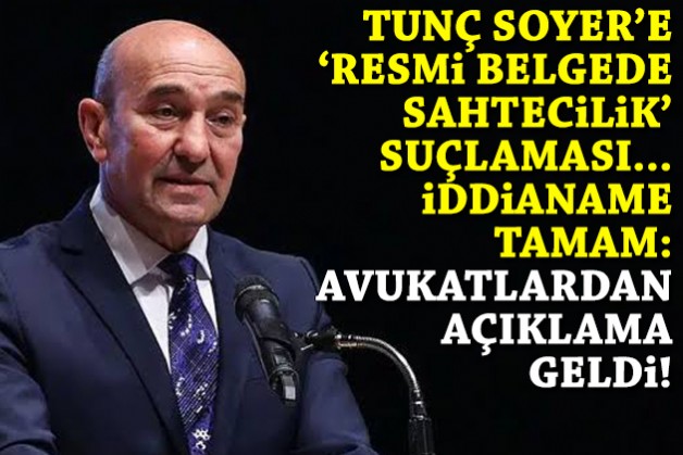 Soyer’e ‘resmi belgede sahtecilik’ suçlaması, iddianame tamam: Avukatlardan açıklama!