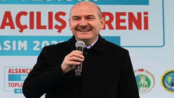 Soylu'dan İzmir'deki törende Kılıçdaroğlu mesajı: Şu topluluğu görse çatlar, patlar!