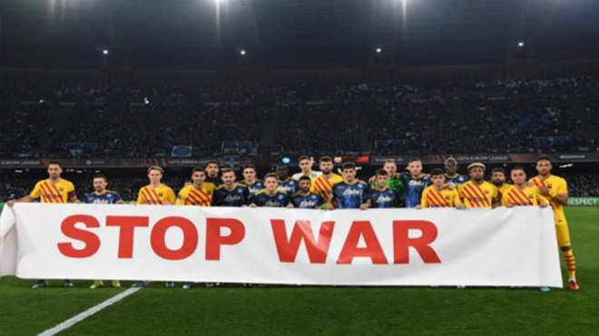Spor dünyası tek ses: Savaşı durdurun!