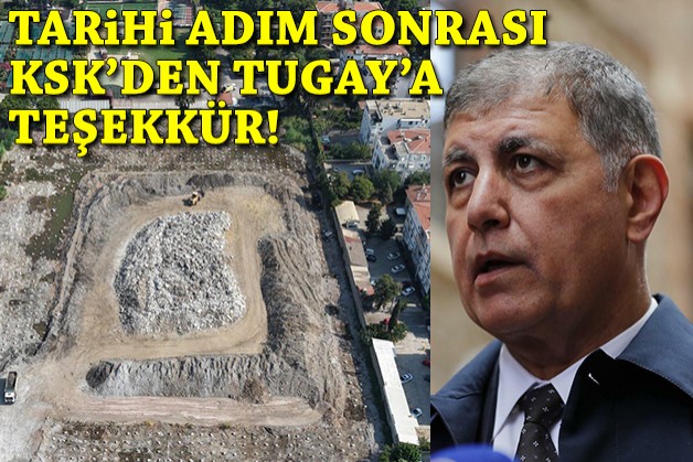 Stat için tarihi adım sonrası KSK'den Tugay'a teşekkür!