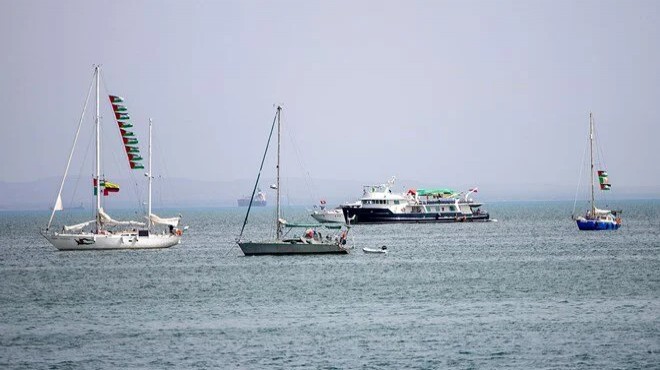 Sumud Filosu na olumsuz hava engeli: Yarına ertelendi