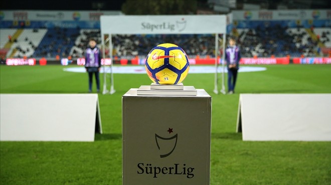 Süper Lig'de 2021-22 sezonu fikstürü belli oldu