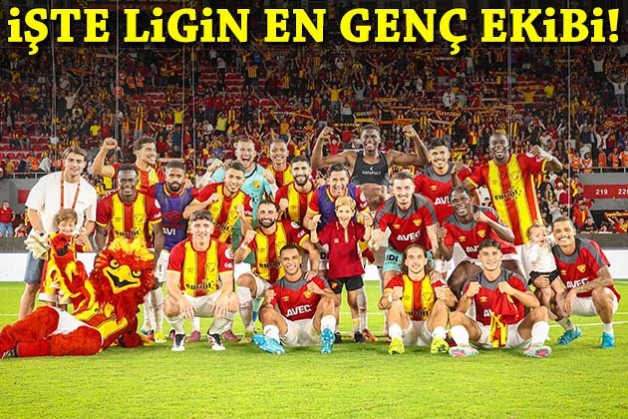 Süper Lig'in en genç ekibi Göztepe!