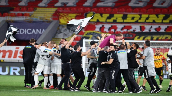 Süper Lig'in en uzun sezonunda şampiyon Beşiktaş