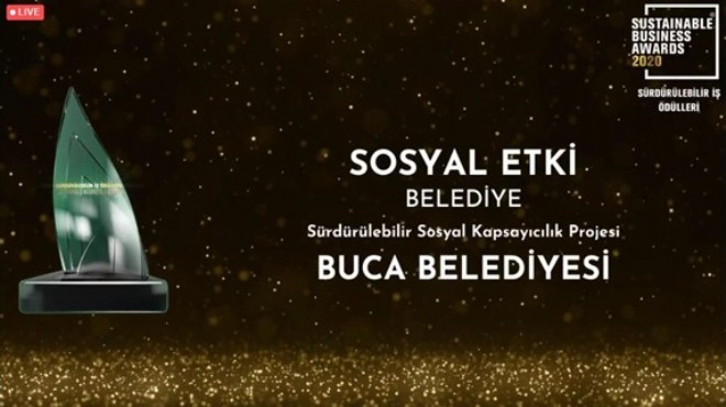 Sürdürülebilirlik Oscar’ı Buca Belediyesi’ne