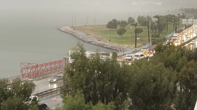 Susuz yaz sonrası İzmir de etkili sağanak!