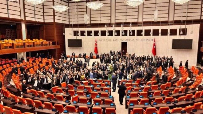 TBMM de sandalye dağılımı değişti