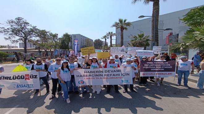 TGS İzmir 1 Mayıs'ta alana indi