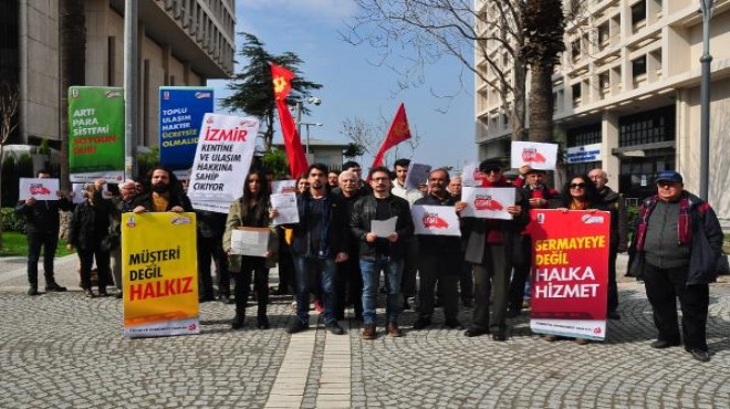 TKP den İZBAN da yeni sisteme karşı 10 bin imza