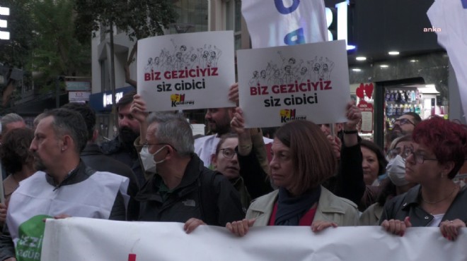 TMMOB'dan 'Gezi Parkı tutukluları' eylemi!