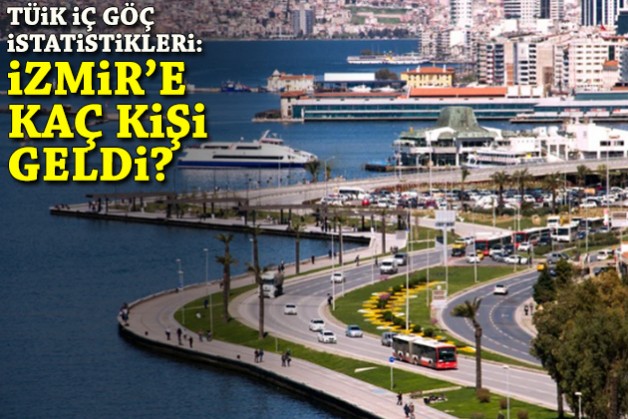TÜİK iç göç istatistikleri: İzmir'e kaç kişi geldi?