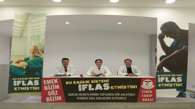 Tabip Odası: İktidarın sağlık politikası iflas etti!