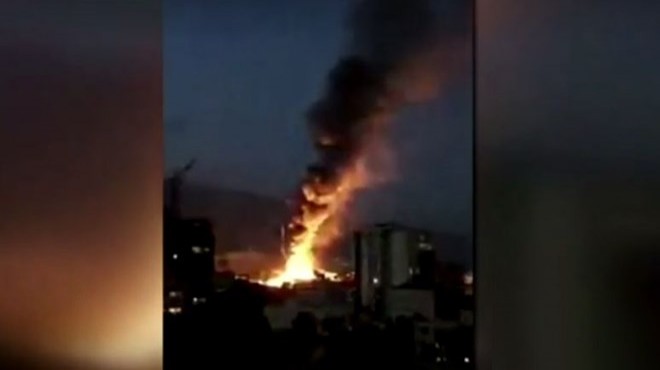 Tahran da klinikte patlama: 19 ölü
