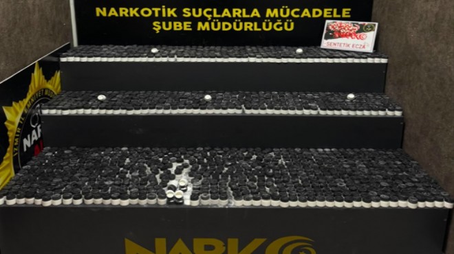 Takibe alınan araçtan kilolarca  zehir  çıktı!