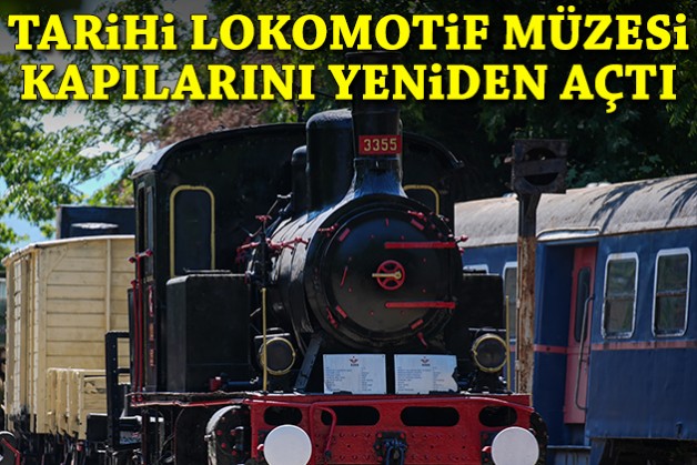 Tarihi lokomotif müzesi kapılarını yeniden açtı