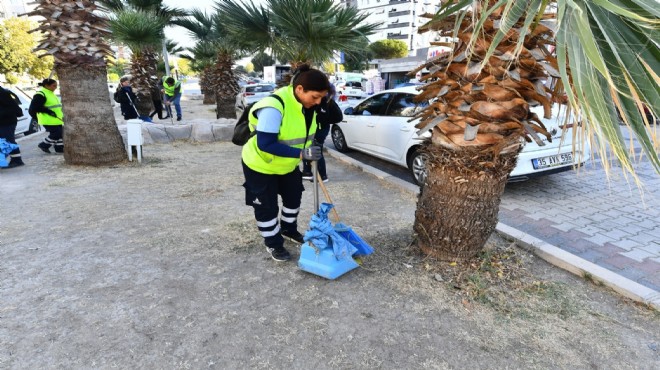 Temizlik seferberliği İzmir'in her köşesine yayılıyor