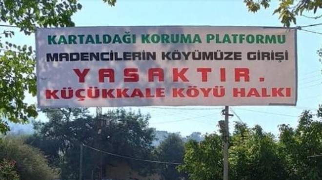 Tire de kritik toplantı öncesi halk kararını astı!