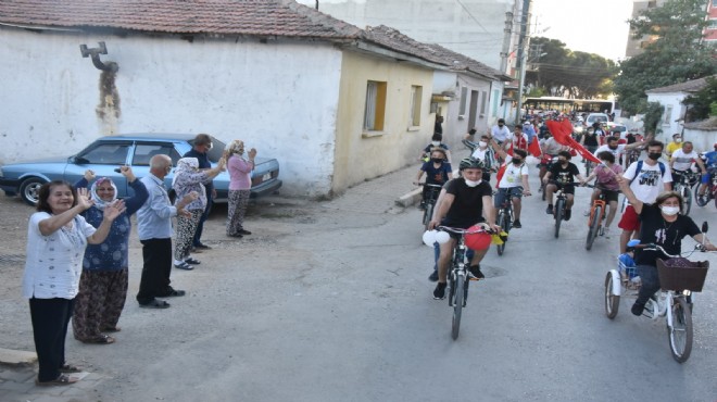 Torbalı da pedallar 19 Mayıs için çevrildi