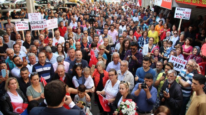 Torbalı için o sloganla yola çıktı: Ödünç verdik, 'Övünç'le geri alacağız!