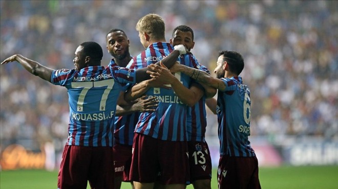 Trabzonspor'dan şampiyonluk için dev adım!