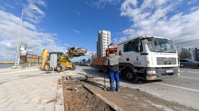 Trafik çilesi yaşanan 3 noktaya Büyükşehir den neşter!