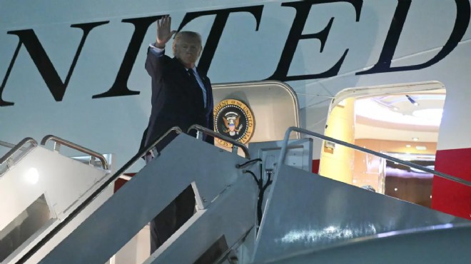 Trump, Ankara ya gelmek için yola çıktı