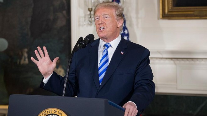 Trump tan İran a gözdağı: Ya müzakere edecek...