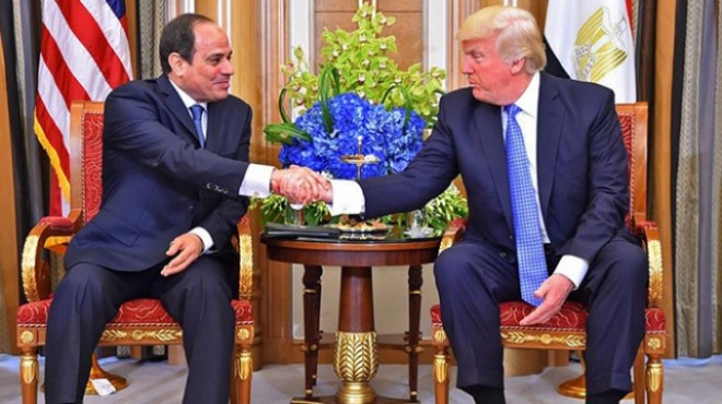 Trump'tan Sisi'ye: En favori diktatörüm!