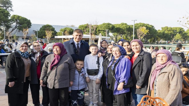 Tugay Göl Gazinosu'nda Beydağlı kadınlarla buluştu