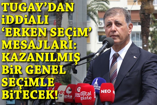Tugay'dan alternatif törende iddialı 'erken seçim' mesajları: Kazanılmış bir genel seçimle bitecek!